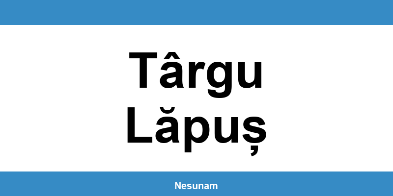 Numărul de telefon DIGI pentru Târgu Lăpuș