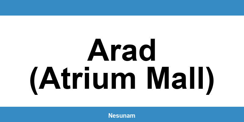 Numărul de telefon DIGI pentru Arad (Atrium Mall)