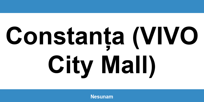 Numărul de telefon DIGI pentru Constanța (VIVO City Mall)